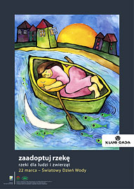 Plakat Zaadoptuj rzekę 2010